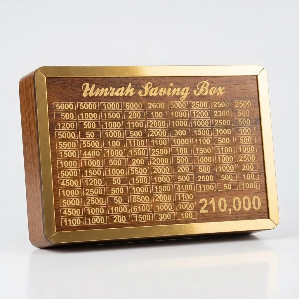 Umrah Saving Box - Umrah Preparation Essential