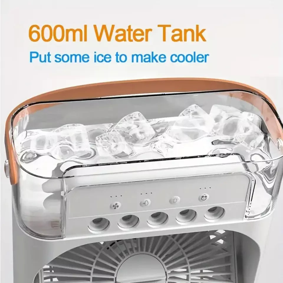USB Air Cooler Fan – Portable Mini Air Conditioner for Home & Office