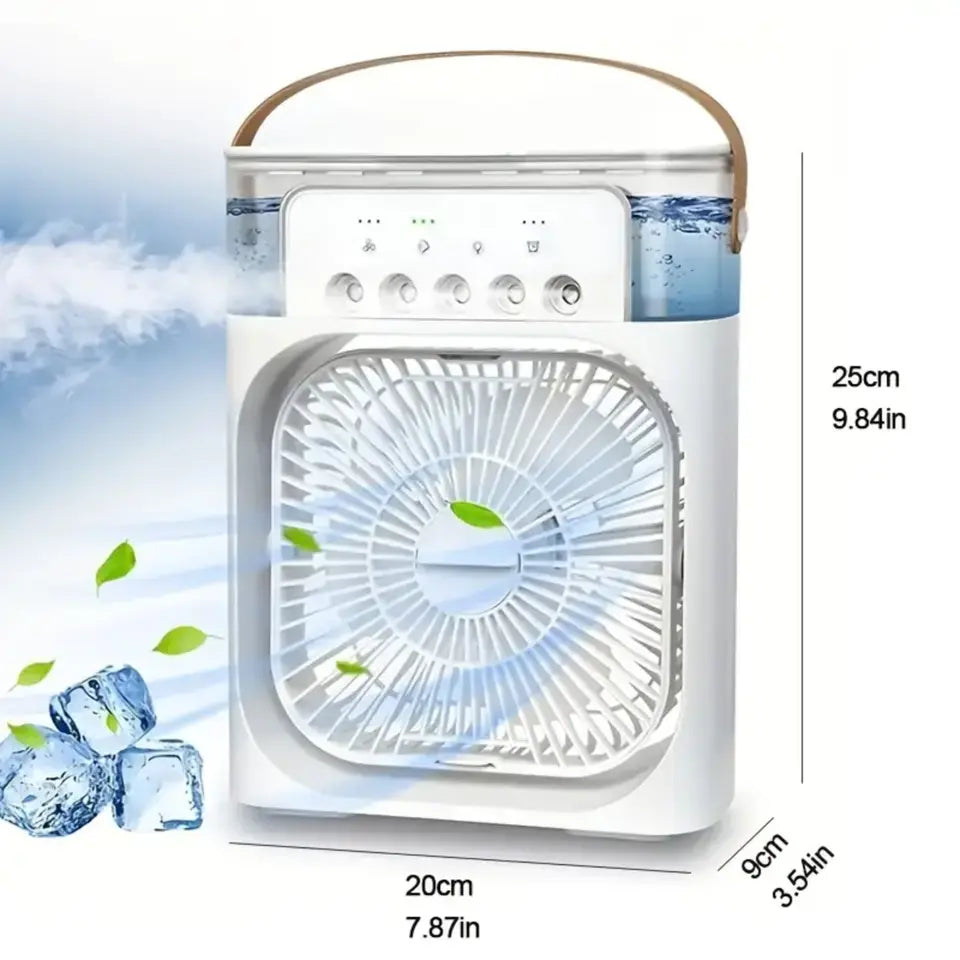 USB Air Cooler Fan – Portable Mini Air Conditioner for Home & Office