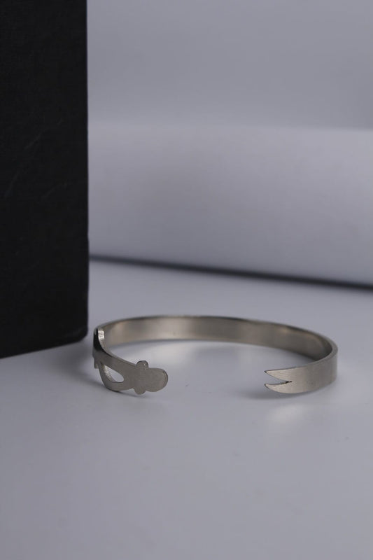 Ya Ali (AS) Stainless Steel Open Cuff Bracelet – Premium Shia Islamic Cuff