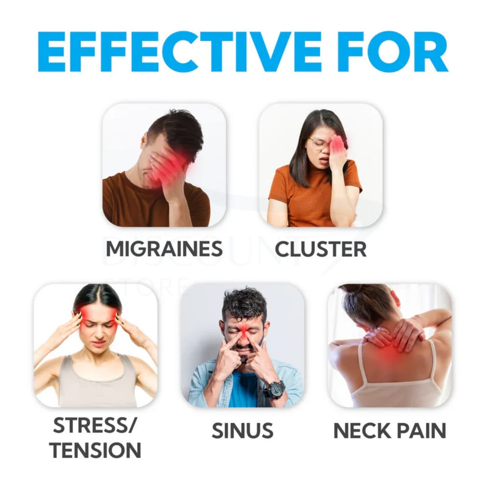 Migraine Relief Cap – Hot & Cold Therapy Gel Headache & Stress Relief Hat