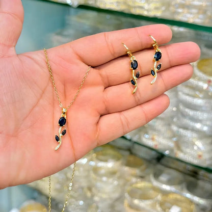 Combo Deal | Premium Tulip Pendant, Earrings & Bracelet with Free Delivery
