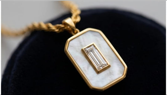 Minimalist Gold Pendant Necklace
