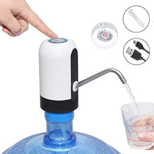 USB Rechargeable Electric Water Bottle Pump – Automatic Dispenser