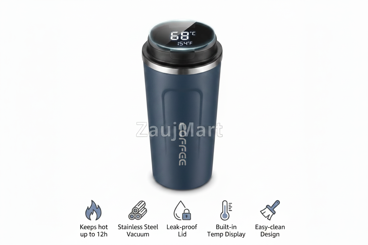 Premium Vacuum-Insulated Coffee Mug | Leak-Proof Travel Tumbler for Hot & Cold Beverages