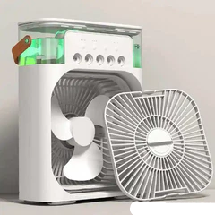 Mini Portable Air Cooling Fan – USB Rechargeable Desktop Cooler