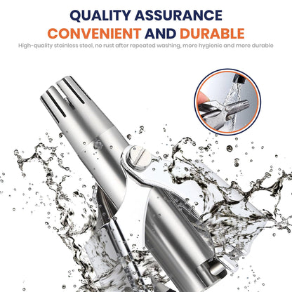 Manual Ear & Nose Hair Trimmer Clipper