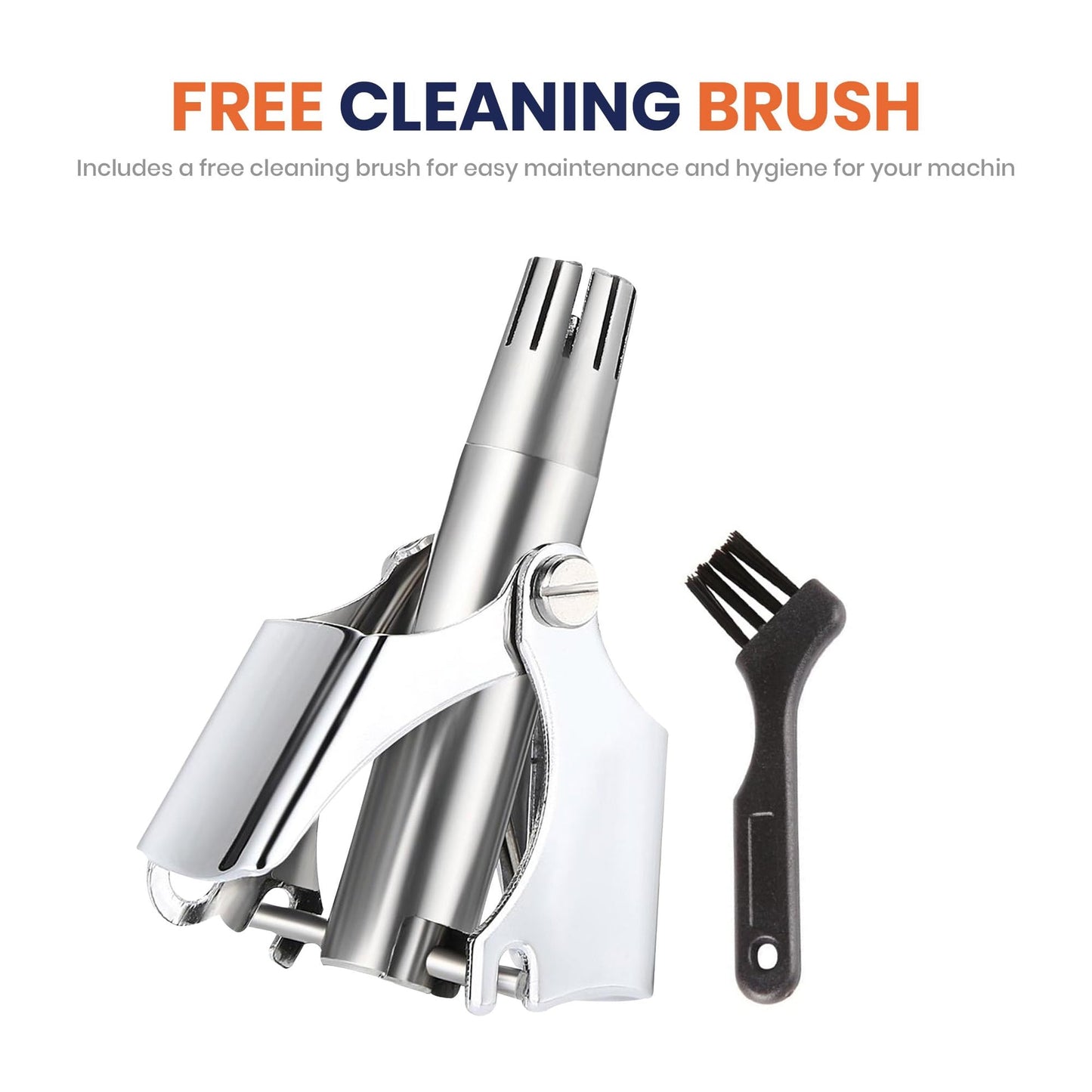 Manual Ear & Nose Hair Trimmer Clipper